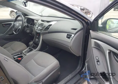 2014 Hyundai Elantra Se z USA, uszkodzony, nr VIN 5NPDH4AEXEH488458